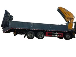 <span class=keywords><strong>Camion</strong></span> grue articulée HOWO 8X4 20 tonnes pour chantier de construction - Product Image 1