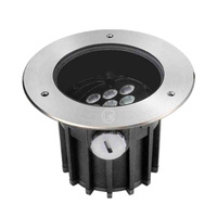 28w allée acier inoxydable ajuster spot extérieur réglable sol de jardin miel combled lampes souterraines jardin lumière creusée