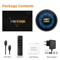 TV Box Android 11 con Soporte para Logotipo OEM, Firmware Personalizado, Chip Amlogic S905W2, 2G/4G RAM, 16G/32G/64G ROM, WiFi Dual, Modelo HK1 Rbox W2