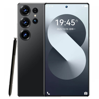 Teléfono Inteligente Android S25 Versión Global Más Vendido, Doble SIM, Larga Duración de Batería, Pantalla LED 5G y Idioma Operativo en Inglés