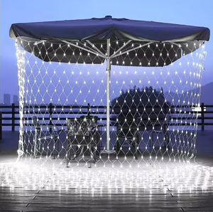 <span class=keywords><strong>Guirlande</strong></span> <span class=keywords><strong>lumineuse</strong></span> LED imperméable IP44 en filet pour décorations de Noël, de mariage et de fêtes en extérieur - Product Image 1