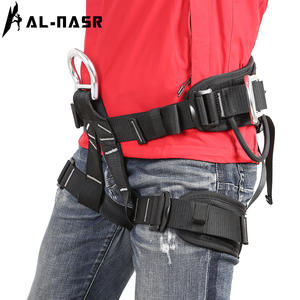 Al-Nasr Half Body Harness Stainless Steel D-<b>Ring</b> <b>Adjustable</b> Quick Connect One <b>Size</b> Fall Protection Climbing Outdoor Safety Belt - Product Image 4
