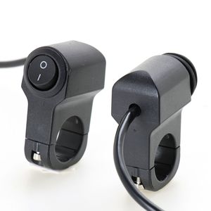 Interruptor de aleación de aluminio modificado para motocicleta <span class=keywords><strong>ABS</strong></span> + cobre interruptor de encendido/apagado para manillar de motocicleta de alta calidad - Product Image 3