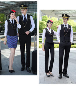 Seragam Maskapai Penerbangan 2023 Desain Baru Khusus untuk <span class=keywords><strong>Pilot</strong></span>, Pramugari, dan Awak Kabin - Product Image 5
