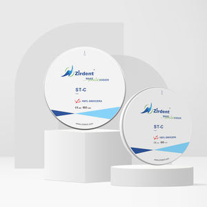 Blocco di <span class=keywords><strong>Zirconia</strong></span> Zirdent ST Pre-sfumato Colorato 100% Sinocera 42% Traslucido <span class=keywords><strong>16</strong></span> Colori per CAD CAM Dentale - Product Image 3