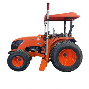 Tracteur à 4 roues motrices MX5200 60HP avec transmission hydrostatique à 3 vitesses, benne 4-en-1, auvent, capacité de 3000 kg, garantie de 4 ans - Product Image 1