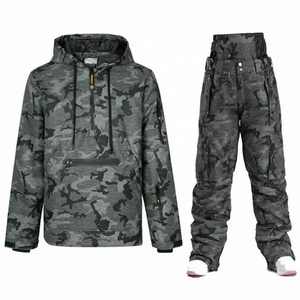 Combinaison de <span class=keywords><strong>ski</strong></span> unisexe pour l'hiver, vêtements de sport imperméables pour hommes, veste et <span class=keywords><strong>pantalon</strong></span> de snowboard pour adultes, <span class=keywords><strong>ski</strong></span>, snowboard - Product Image 6