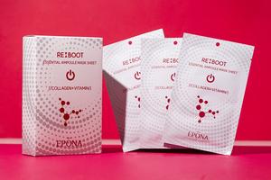 Masque en feuille éclaircissant à la niacinamide et au collagène, masque facial hydratant et éclaircissant pour la peau, pour la matité et le teint inégal - Product Image 4