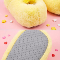 Pantoufles en peluche délicates personnalisées en usine, en tissu doux de haute qualité, idéales pour un usage quotidien à la maison