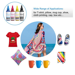 Sản xuất mực thăng hoa cho 1000 ml số lượng lớn mực thăng hoa cho in chuyển nhiệt độ bền màu cao Vivid đầu ra - Product Image 4