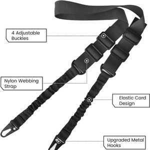 Sangle tactique à deux points pour arme à feu avec ajusteur <span class=keywords><strong>de</strong></span> longueur 2 points - Product Image 3