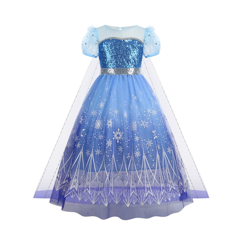 princess dresses costumes Enchanted Fairytale dress-up set stunning appliques on dress front Pink Princess Dress Costume For