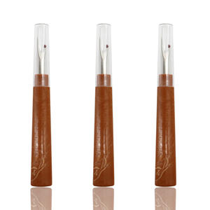 Removedor de hilos de color café grande, suministros de costura <span class=keywords><strong>para</strong></span> el hogar hechos a mano con mango de <span class=keywords><strong>madera</strong></span> <span class=keywords><strong>para</strong></span> recoger y abrir ojales - Product Image 1