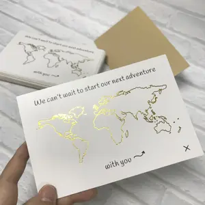 Benutzer definierte Fabrik Großhandel danke Karte Visitenkarte und Hochzeits feier Einladung karten