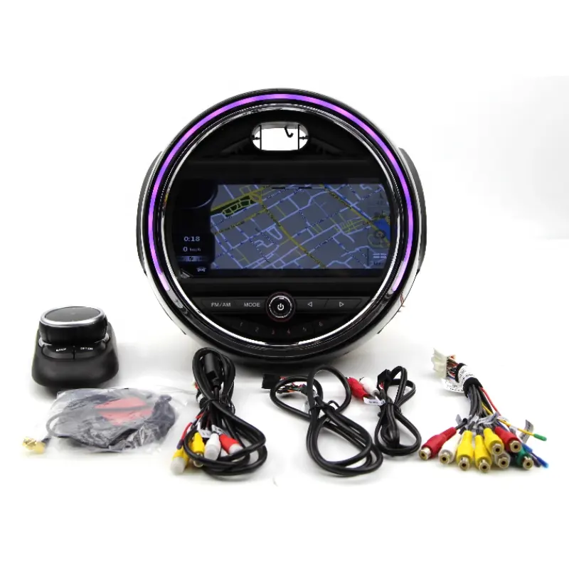 9 polegadas Android 10.0 sistema Multimídia Rádio Do Carro Jogador de Navegação GPS Para BMW Mini Cooper One S F55 F56 Escotilha 2014 -2019