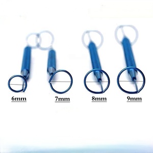 Pigtail lacrimal đầu dò mắt dụng cụ phẫu thuật microsurgery Dụng cụ kết thúc đôi - Product Image 3