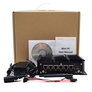 <span class=keywords><strong>Mini</strong></span> <span class=keywords><strong>PC</strong></span> <span class=keywords><strong>HYSTOU</strong></span> Pentium 5405U, routeur logiciel multi-ports LAN, ordinateur de contrôle industriel embarqué, sans mémoire, sans disque dur - Product Image 5