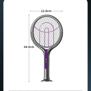 Rechargeable USB Spring Electric <strong>Fly</strong> Swatter 2 in 1 Extendable Mosquito <strong>Racket</strong> Portable Bug <strong>Zapper</strong> for Home - Product Image 6