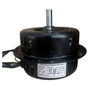 มอเตอร์พัดลมดูดอากาศแบบโลหะสีดำ AC 220V~240V พัดลมแบบแรงเหวี่ยงสำหรับอุปกรณ์ FFU - Product Image 3