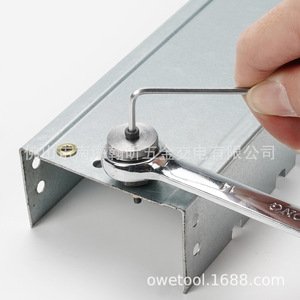 HIFESON <b>Rivet</b> <b>Nut</b> Gun Bits M3 M4 M5 M6 M8 M10 Hex Head Steel Zinc Plated For Electric Pneumatic Tools - Product Image 2