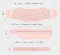 Réglable grande taille femmes Abdomen pelvien grossesse ventre colonne vertébrale taille bande de soutien ceinture de maternité