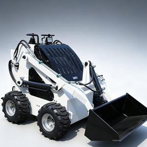 Mini-chargeuse compacte pour la construction commerciale et résidentielle, avec moteur avant et pompe intégrée. Chattez maintenant pour une réduction. - Product Image 1