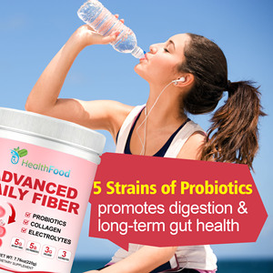 Poudre de fibres avancée à marque privée pour la digestion et la régularité avec citrate de magnésium – Complément quotidien de fibres pour le transit intestinal - Product Image 5