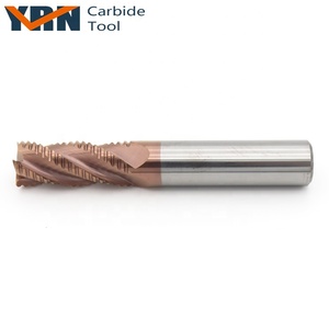 <span class=keywords><strong>YRN</strong></span> Fraise à dégrossir en carbure métrique/pouce à 4 cannelures - Product Image 3