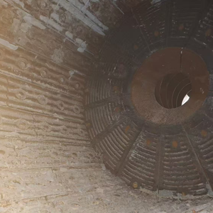 Molino de Bolas de Tres Cámaras Usado 2295 con Motor Simo de 475kW para Molienda de Cemento - Product Image 5