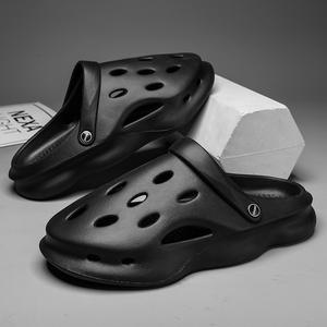 Venta al por mayor de zapatillas de EVA con punta cerrada para <span class=keywords><strong>mujer</strong></span> suave cereza chica decoración playa sandalias de plataforma gruesa verano e <span class=keywords><strong>invierno</strong></span> uso doméstico - Product Image 6