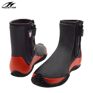 AquaTide 5Mm High Ankle Diving <b>Boots</b> Neoprene Unisex <b>Water</b> Sports Warmth Protection - Product Image 2
