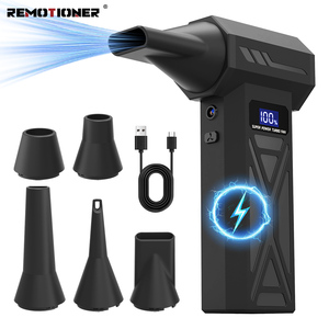 Soffiatore d'Aria Elettrico Senza Fili 110000RPM, Mini Ventilatore Turbo per Pulizia Tastiera PC, Soffiatore ad Aria Compressa - Product Image 1