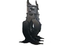 Grappin rotatif pour pierres en gros, pour excavatrice 20 tonnes, rotation à 360 degrés, personnalisable OEM ODM, en acier robuste, CE ISO
