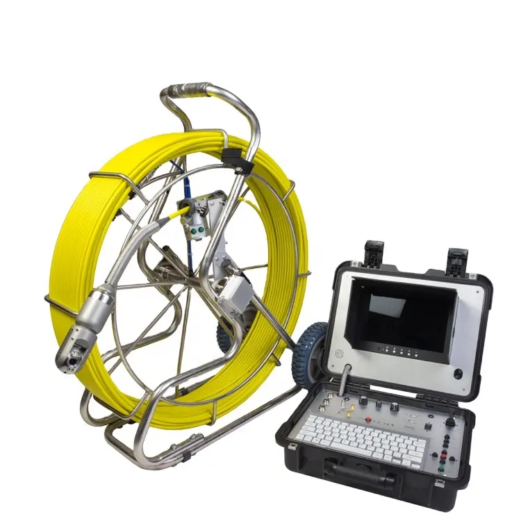 Unterwasser-Schwenk-Neigung kamerasystem Wasserdichte Rohr inspektions kamera