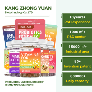 OEM blueberry Korea jelas Vegan Biotin <span class=keywords><strong>Protein</strong></span> tinggi Sans Sucre Gummies untuk kulit rambut dan kuku kolagen dalam kemasan - Product Image 5