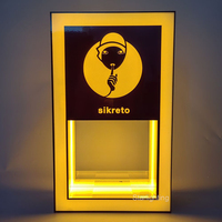 Support de bouteille de champagne en acrylique personnalisé avec logo pour service VIP, glorificateur de prestige, bar, fête, présentoir de salon