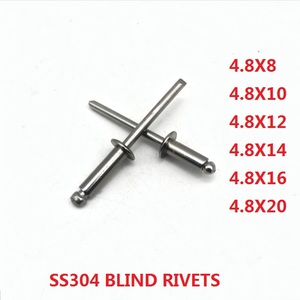 G, GI de acero SS 304 Dia 4.8X14mm 4.8X16mm <span class=keywords><strong>Multigrip</strong></span> <span class=keywords><strong>remache</strong></span> ciego - Product Image 4