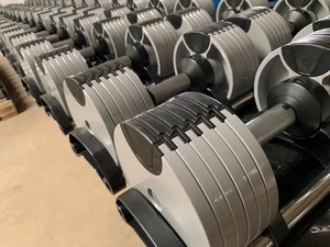 Ensemble d'haltères réglables d'usine, haltères de qualité supérieure pour la salle de sport à domicile, haltères réglables de 20 kg et 32 kg - Product Image 3