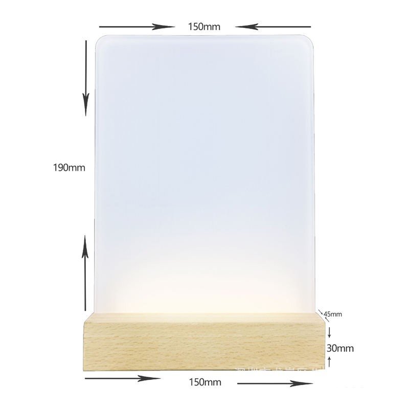 Rectangulaire blanc 150x200mm