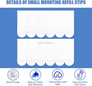 Picture Hanging strisce di ricarica per montaggio piccolo cornice di ricambio strisce sospese strisce per Poster per ganci interni caggiungi - Product Image 6
