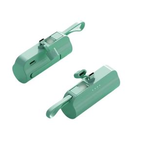Newest Mini Portable 5000Mah Power Bank USB Input Rechargeable Capsule With Stand Mobile Phone Emergency Charging Outdoor Use - Product Image 3
