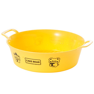 New <strong>Dog</strong> &amp; Cat Food/Water <strong>Bowl</strong> with Handle PP Material Cute Cartoon <strong>Round</strong> Design Various Sizes - Product Image 5