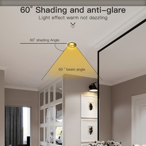 Gledopto Đèn Âm Trần Mini LED Zigbee PRO RGB + CCT 6W Sản Phẩm Đèn Âm Trần Đèn Chiếu Sáng Chiếu Sáng Gắn Tường Bằng Nhôm - Product Image 5