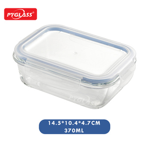 Pyglass <span class=keywords><strong>2025</strong></span> Hot Bán Chất lượng cao Glass <span class=keywords><strong>container</strong></span> lưu trữ thực phẩm dễ thương cho nhà bếp Văn Phòng TrườNg Đảng tùy chỉnh đóng hộp - Product Image 2
