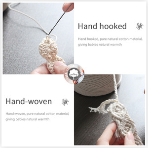 Chaîne de sucettes en coton pour nouveau-né, 0-6 mois, douce, tendance, avec boîte de rangement, coffret cadeau sûr pour enfants - Product Image 5