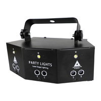 Projecteur laser 3D de lumière d'étape de laser de disco de 10W RGBW avec la source lumineuse de LED pour l'éclairage de partie