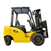 Chariot élévateur diesel en stock important UE/US, capacité 1,5T, 2T, 2,5T, 3,3T (3300lbs), avec mât triplex 4,5m, 5,5m, 6m