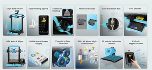 2024 Highly Recommended Large Klipper 3D Printer Sovol SV07PLUS Impresora 3d with Build Size 300X300X350mm Fast Speed 250mm/S - Product Image 5