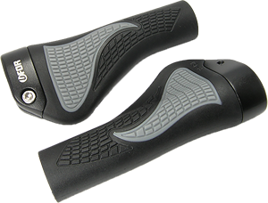 Puños Ergonómicos de Goma para Bicicleta de Montaña UFOR UG-101 Premium, Antideslizantes y Cómodos, con Abrazadera de Aluminio - Product Image 3