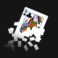 Cartes magiques qui disparaissent pour se fragmenter, disparition visuelle, magnifique disparition, le poker devient un flocon de neige, tours de magie en papier